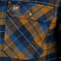 jack-pyke-bleasdale-heavy-flannel-shirt-navy-russet-pocket-closeup