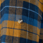 jack-pyke-bleasdale-heavy-flannel-shirt-navy-russet-fabric-closeup