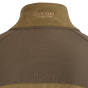 contrast shoulder half zip pullover Jack Pyke fleece close up zip collar rear