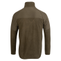 Jack Pyke Bleasdale half zip fleece dark olive rear view
