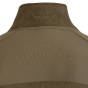 Jack Pyke Bleasdale half zip fleece dark olive rear view of the neck