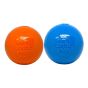 sodapup-squeak-ball,-orange-on-the-left-and-blue-on-the-right