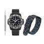Luminox-Mil-Spec-3350-Series-Black-White-Dial-Grey-Rubber-Strap-Set-View