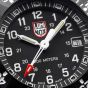 Luminox-43mm-Original-Navy-SEAL-3000-Series-Black-White-Dial-Black-Rub-Strap-Set-Close-View