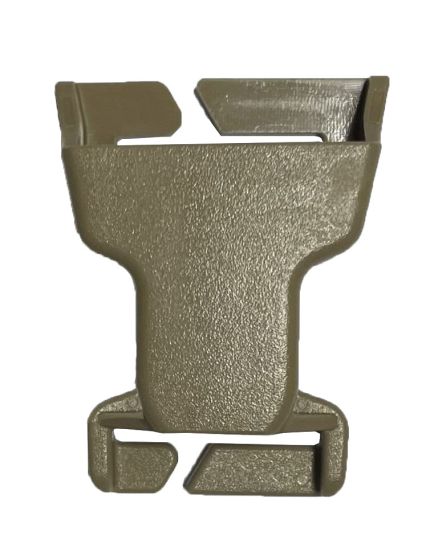 Duraflex Tan 499 Mojave Quick Attach Surface Mount Female Half Buckle 25mm - 1" 
