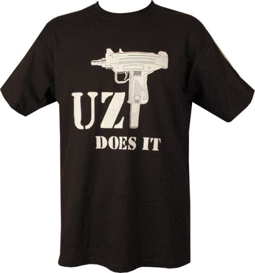 Uzi Does It T-shirt 