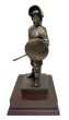 UK Police Public Order / Riot Officer Bronze Statue – 27cm Height