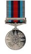 Official Op Shader Miniature Medal, Clasp and Ribbon back